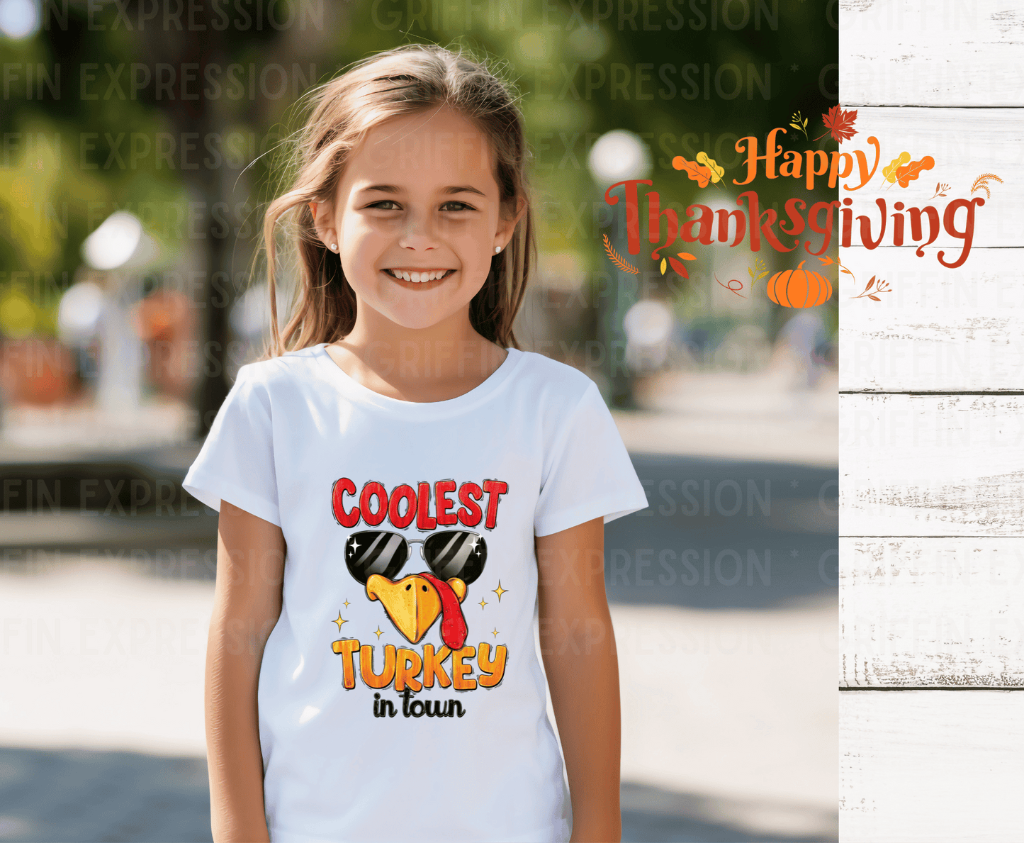Premade DTF Transfer Gang Sheet For Graphic Tees | Thanksgiving