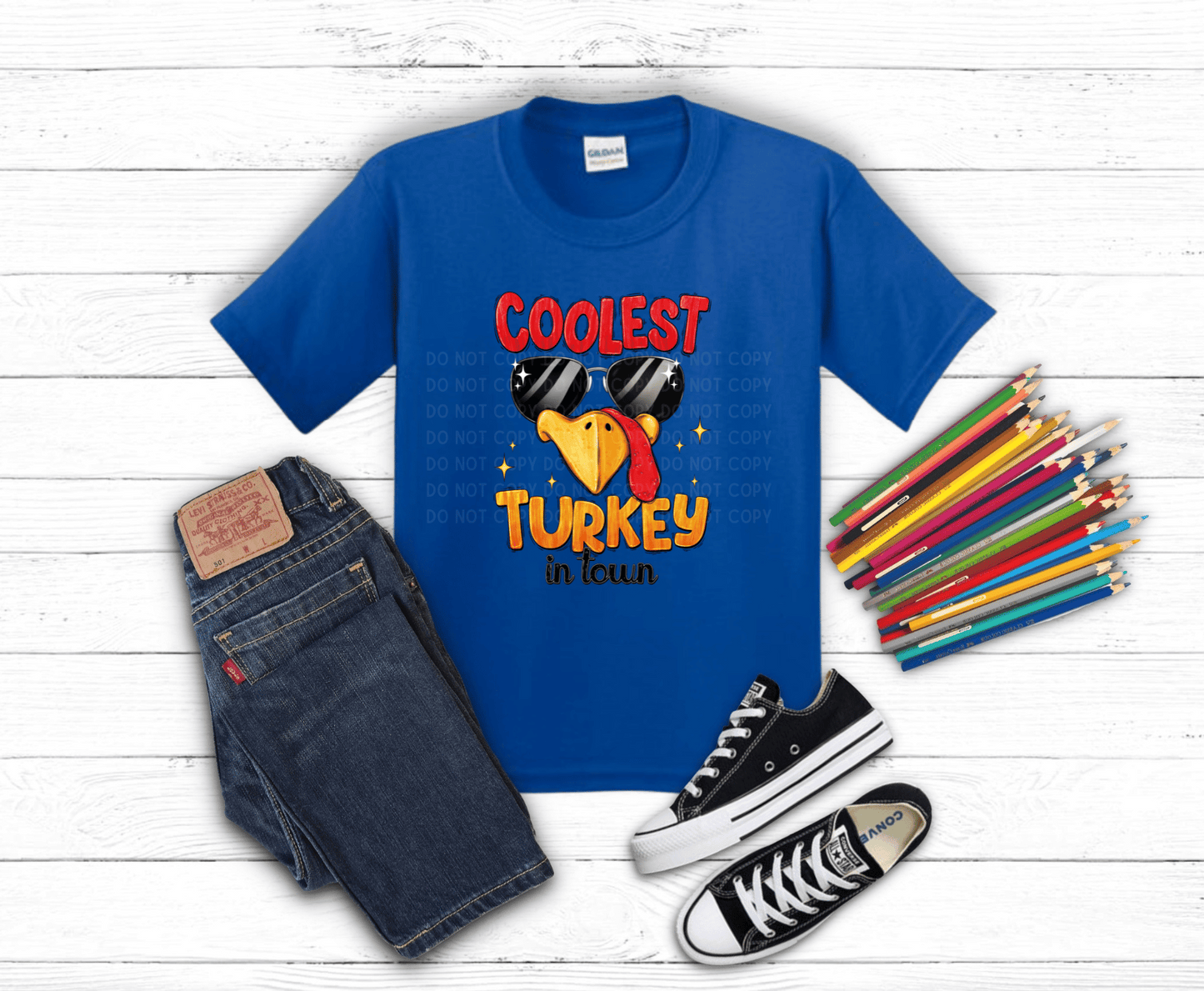 Coolest Turkey | DTF - Griffin Expressions