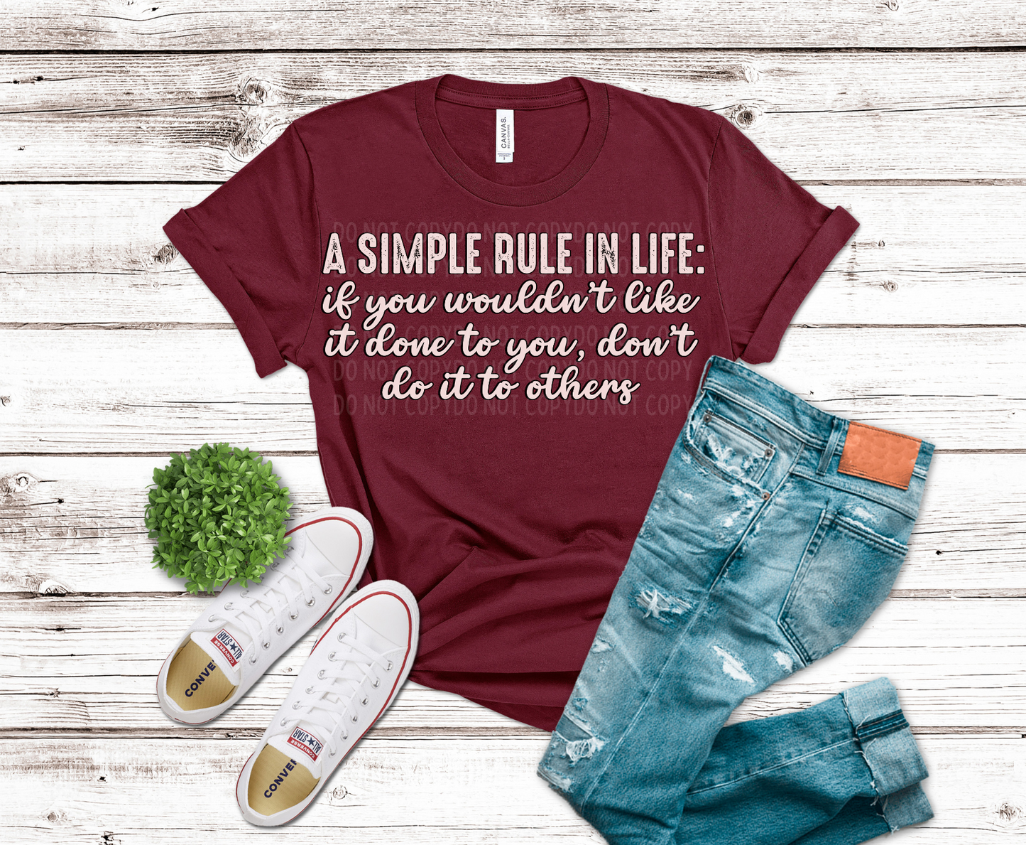 Simple Rules In Life | DTF - Griffin Expressions