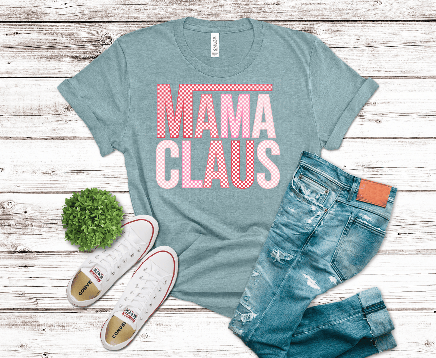 Mama Claus Checker | DTF - Griffin Expressions