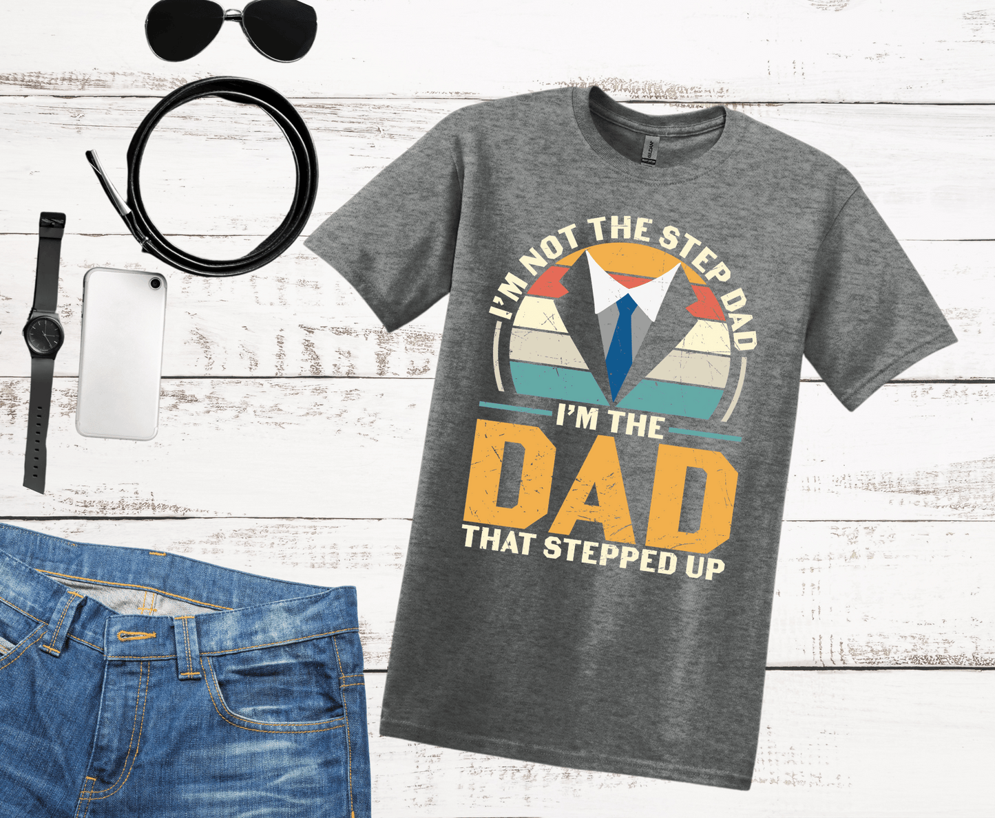 Not The Step Dad | DTF - Griffin Expressions