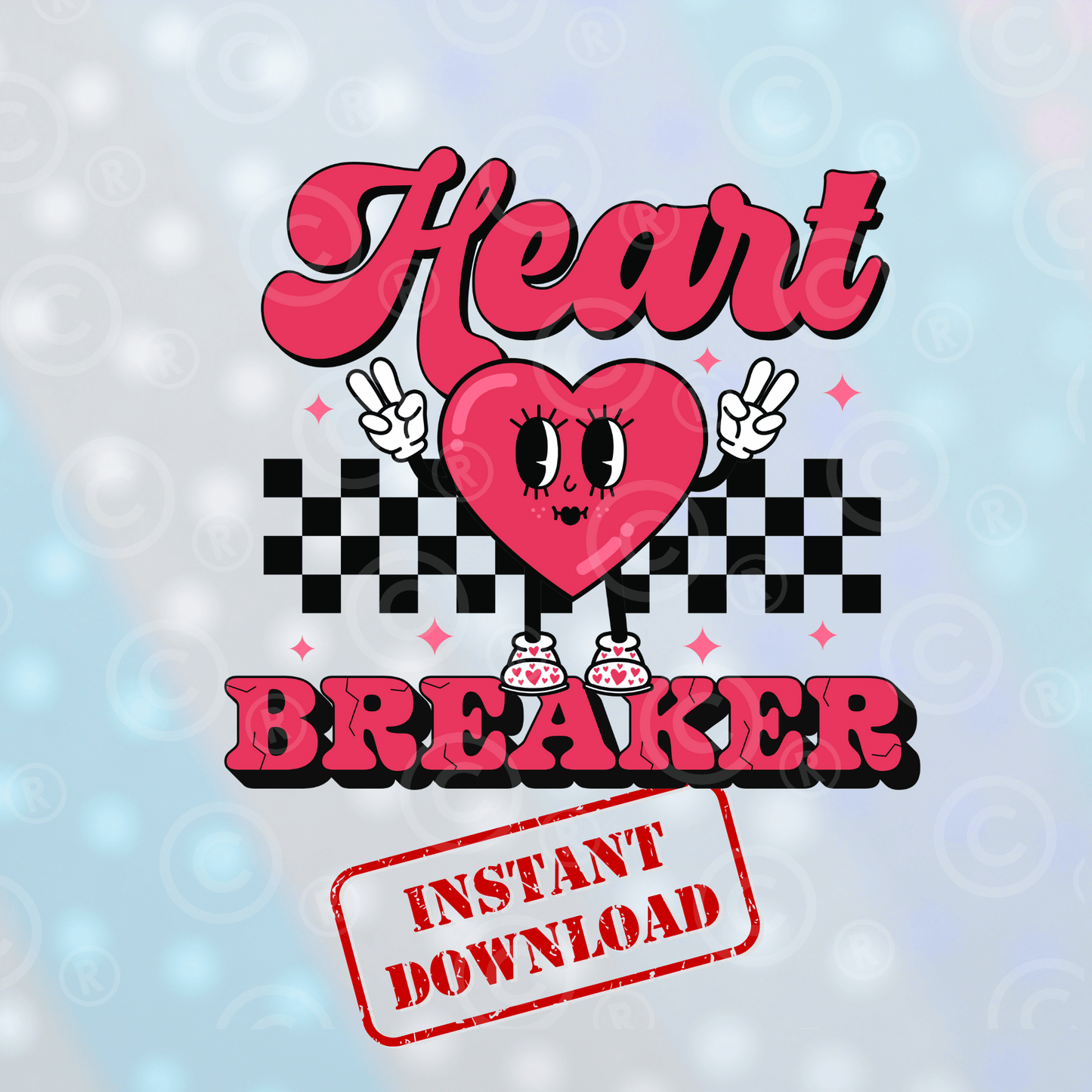 Valentine Heart Breaker | Digital Download - Griffin Expressions