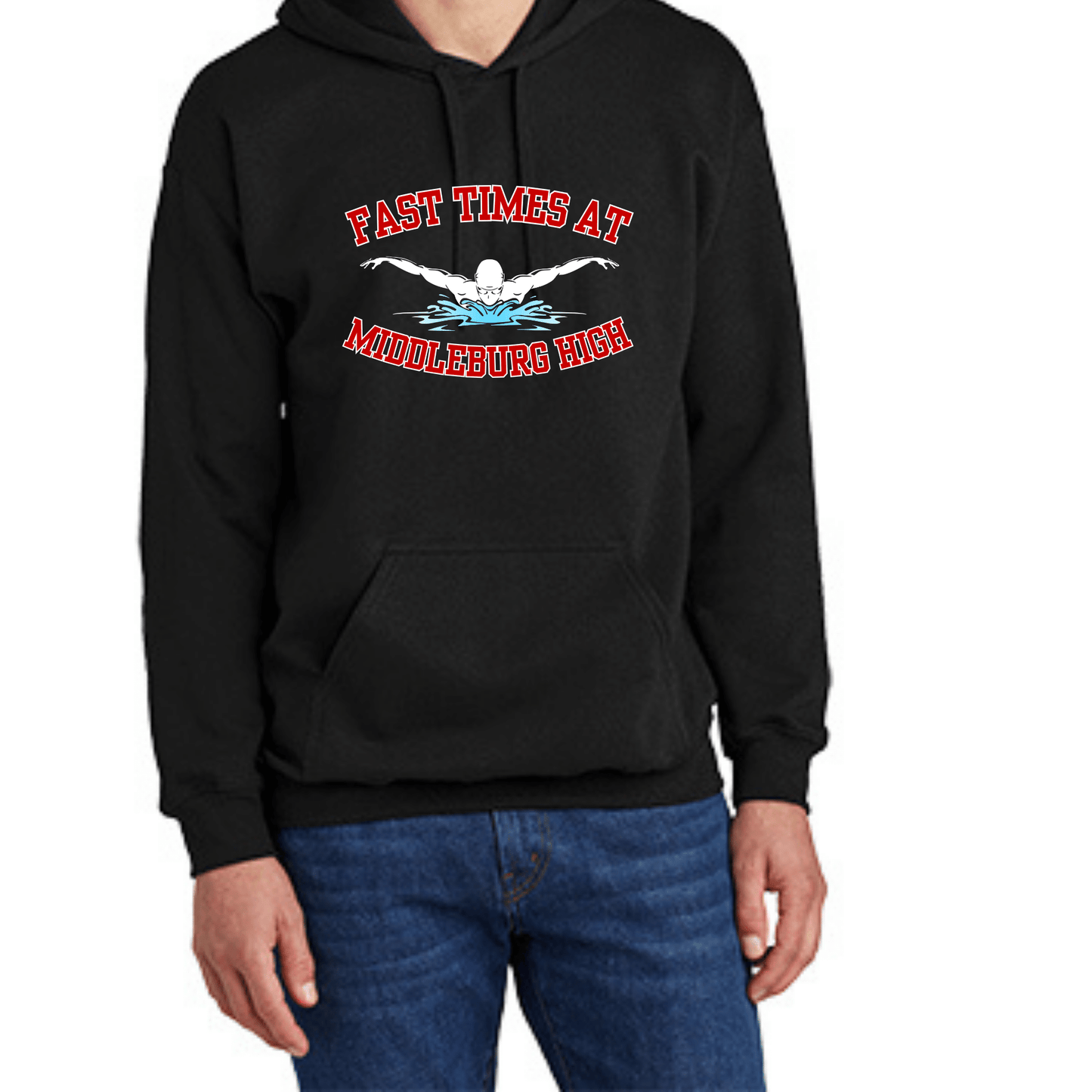 MHS - Swim - Hoodie - Fast Times - Griffin Expressions