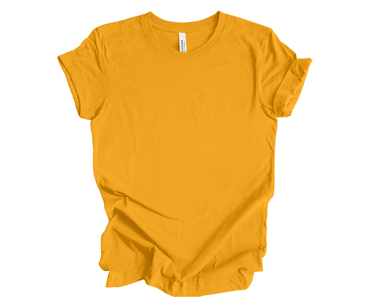 BELLA+CANVAS® Unisex Jersey Short Sleeve Tee | Gold - Griffin Expressions