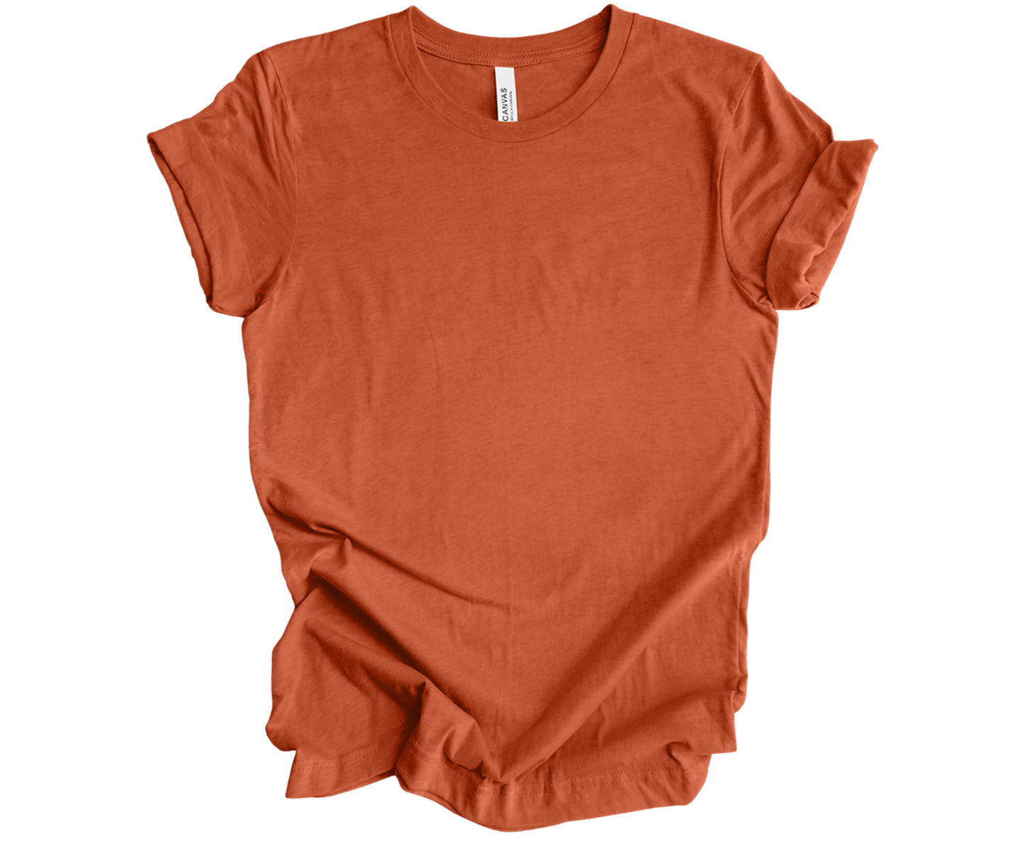 BELLA+CANVAS ® Unisex Heather CVC Short Sleeve Tee | Heather Autumn - Griffin Expressions