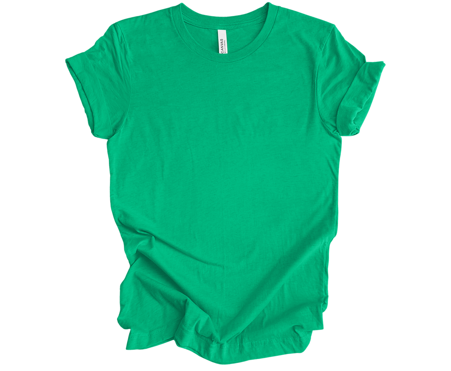 BELLA+CANVAS ® Unisex Heather CVC Short Sleeve Tee | Heather Kelly - Griffin Expressions