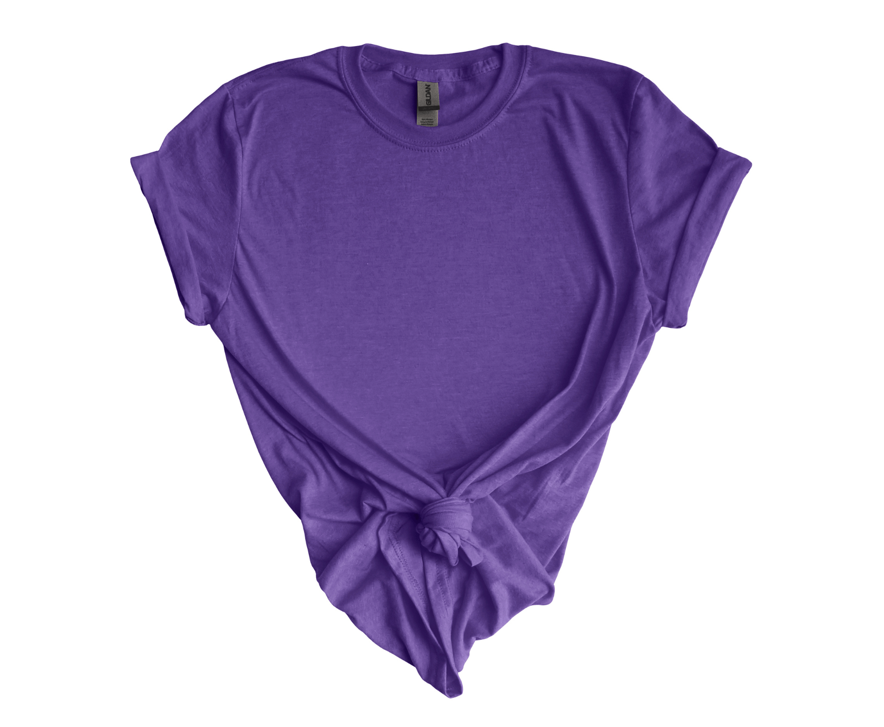 Gildan heather deals purple