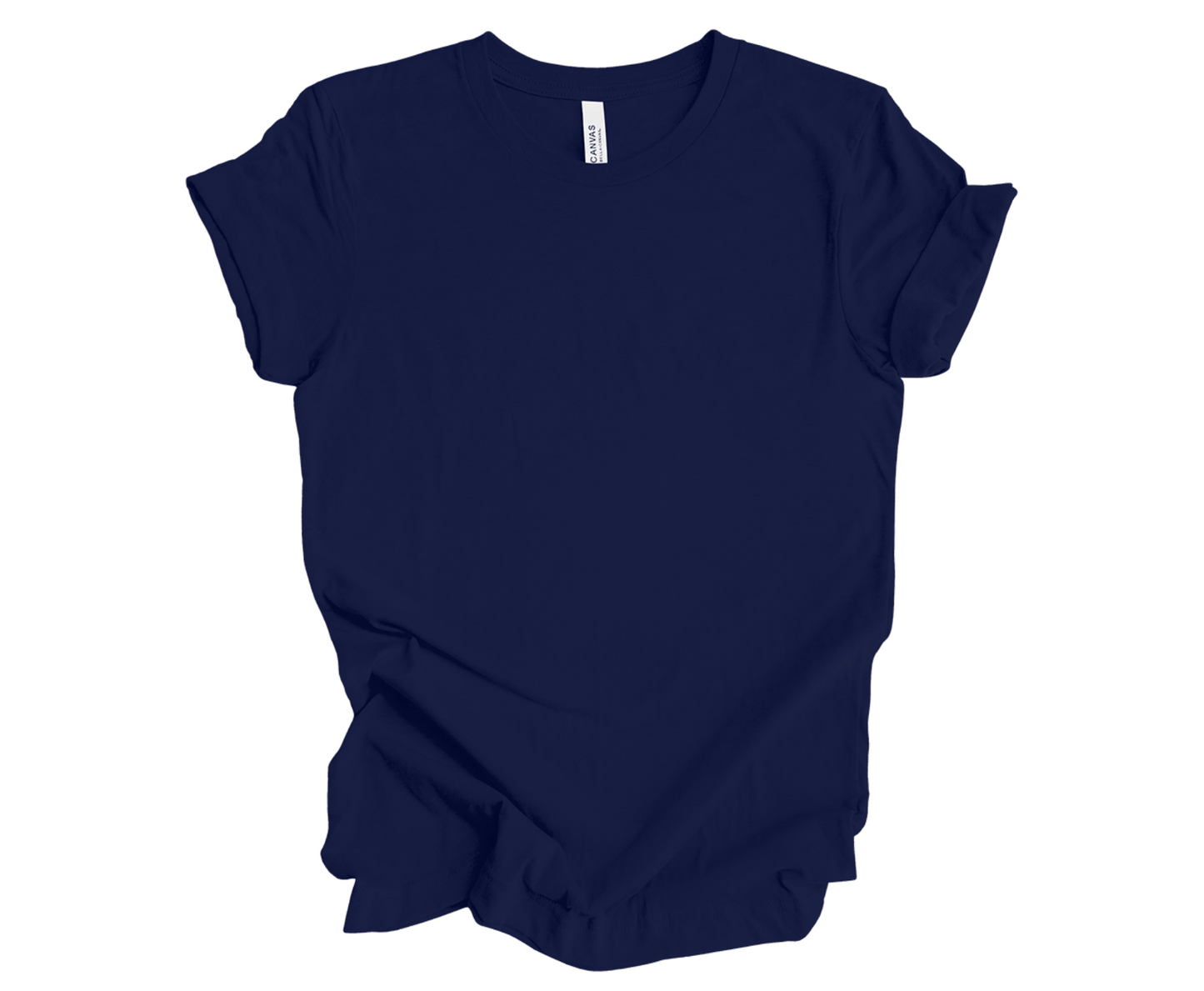 BELLA+CANVAS® Unisex Jersey Short Sleeve Tee | Navy - Griffin Expressions