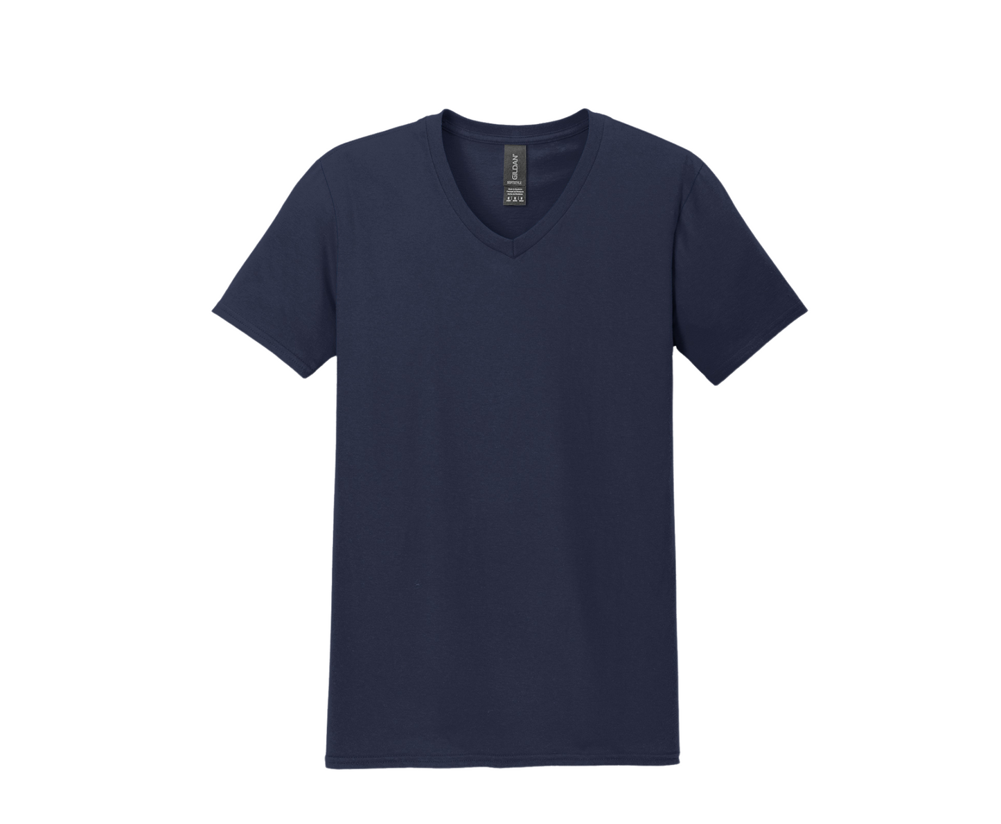 Copy of Gildan Softstyle® V-Neck T-Shirt | Navy - Griffin Expressions