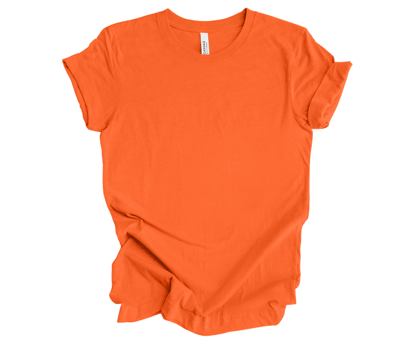 BELLA+CANVAS® Unisex Jersey Short Sleeve Tee | Orange - Griffin Expressions