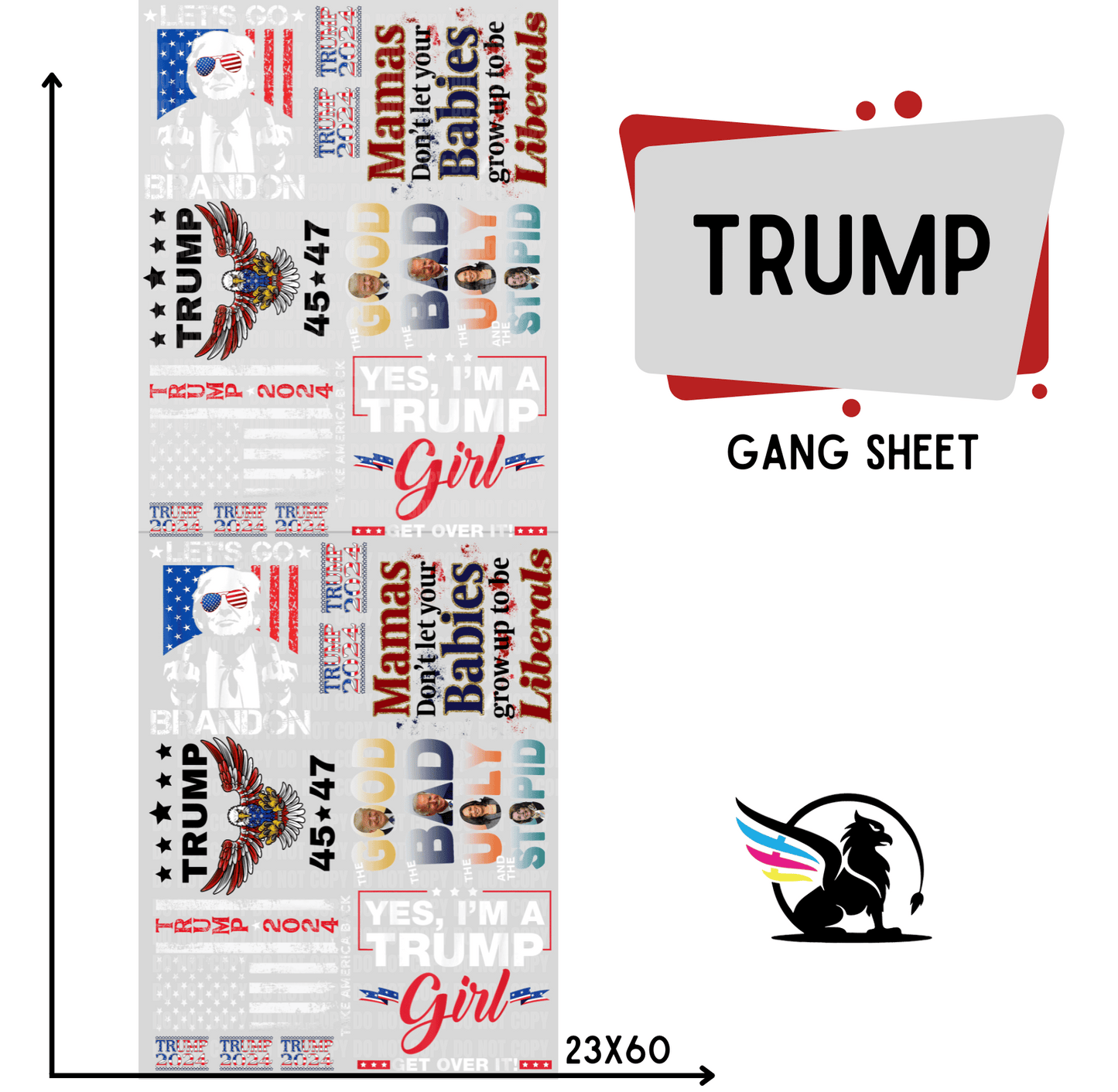 Premade Gang Sheet | Trump