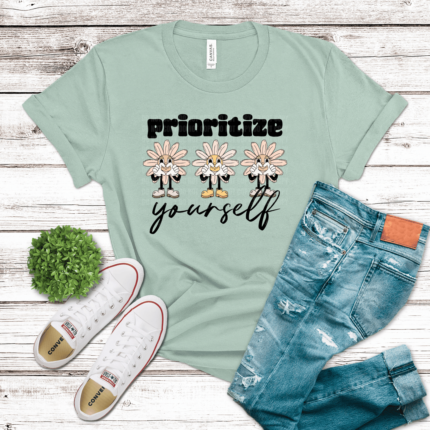 Self Love | Premade DTF Transfer Gang Sheet For Graphic Tees - Griffin Expressions