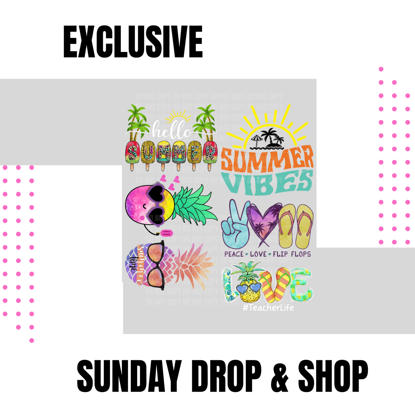 Summer | Sunday Drop & Shop