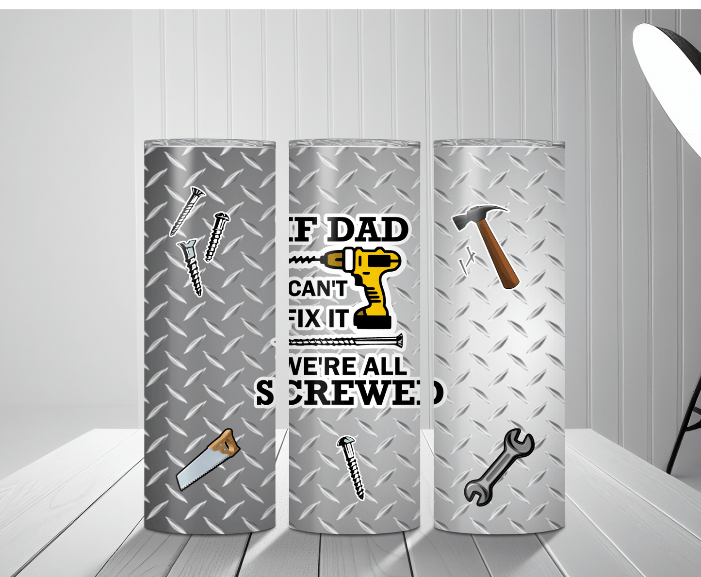 Fix it Dad | Sublimation Tumbler Transfer - Griffin Expressions