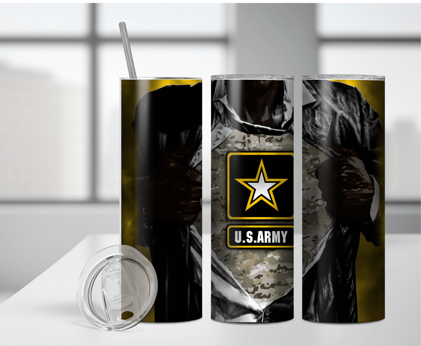 Go Army | Sublimation Tumbler Transfer - Griffin Expressions
