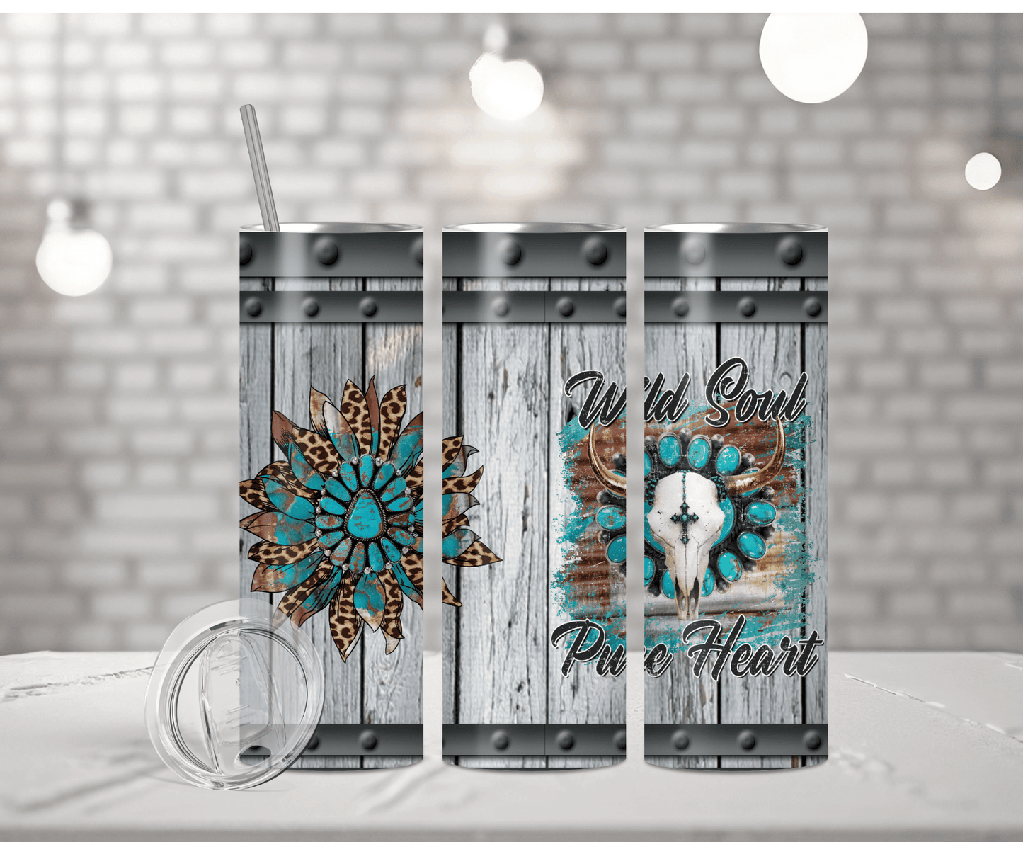 Wild Soul | Sublimation Tumbler Transfer - Griffin Expressions