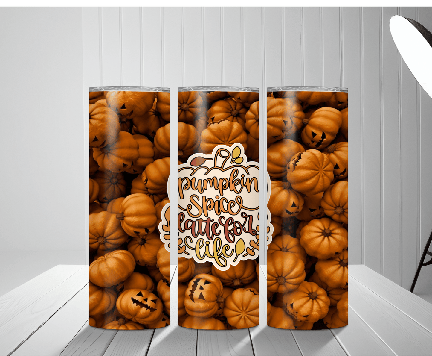 Pumpkin Spice | Sublimation Tumbler Transfer - Griffin Expressions