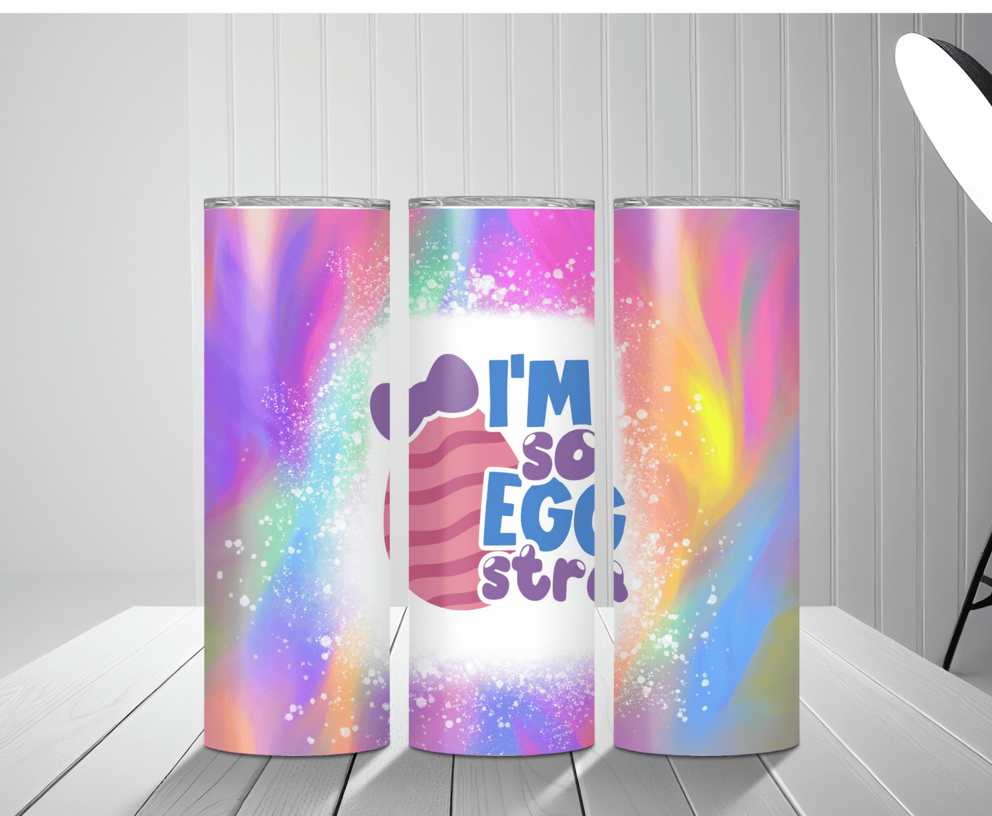 I'm Eggstra | Sublimation Tumbler Transfer