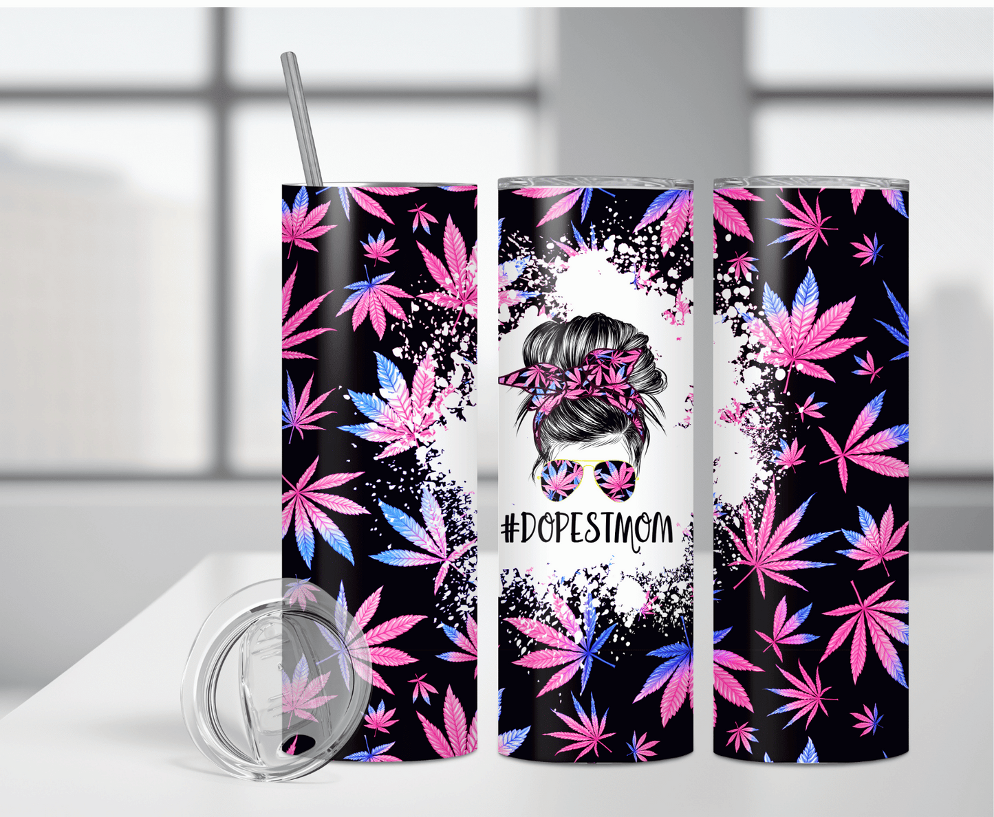 Dopest Mom | Sublimation Tumbler Transfer - Griffin Expressions