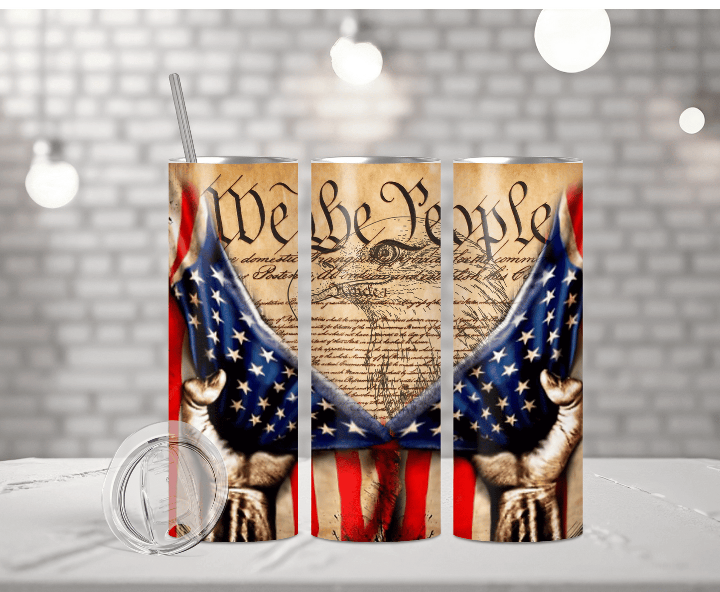 We The People | Sublimation Tumbler Transfer - Griffin Expressions