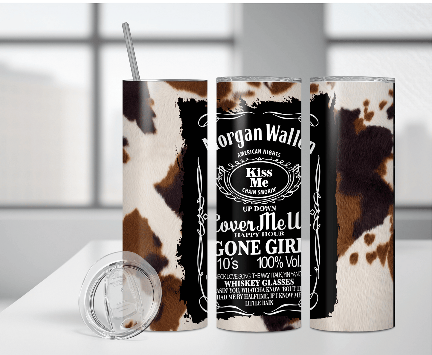 Whiskey Glassses | Sublimation Tumbler Transfer - Griffin Expressions