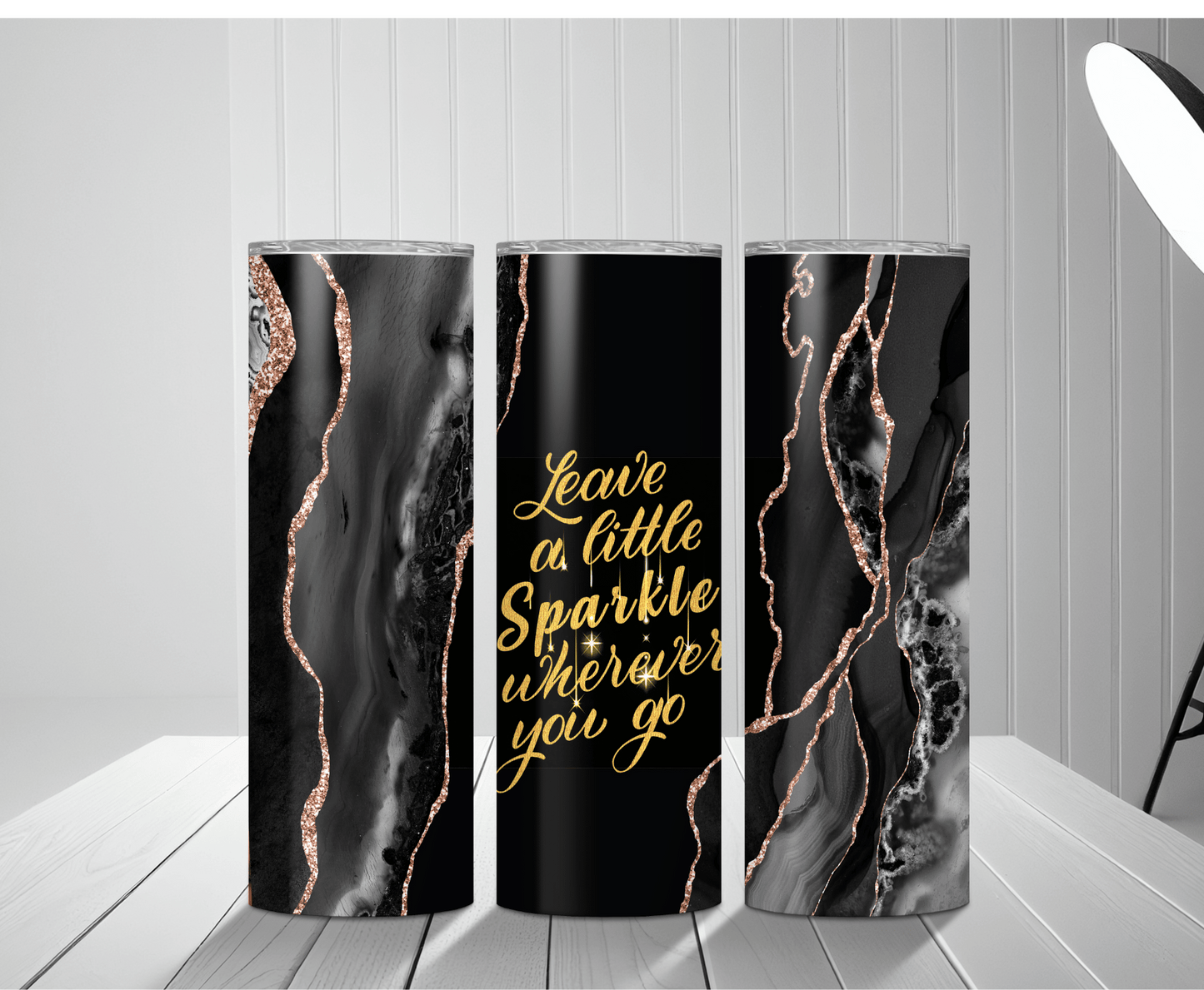 Leave A Little Sparkle | Sublimation Tumbler Transfer - Griffin Expressions