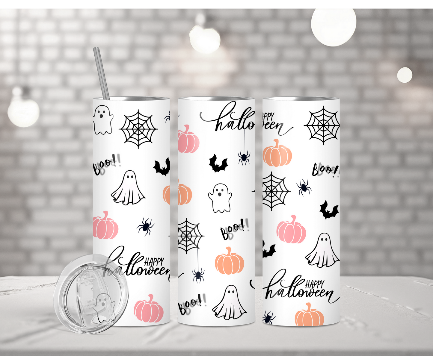 Hello Halloween | Sublimation Tumbler Transfer