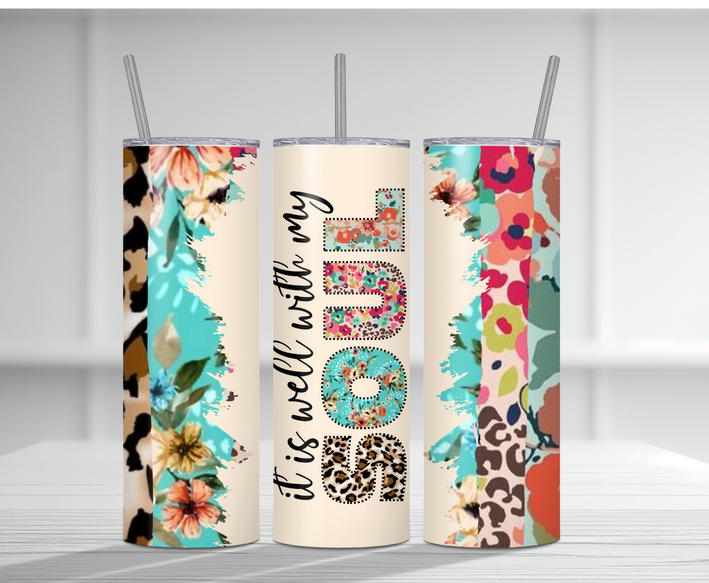 Well With My Soul | Sublimation Tumbler Transfer - Griffin Expressions