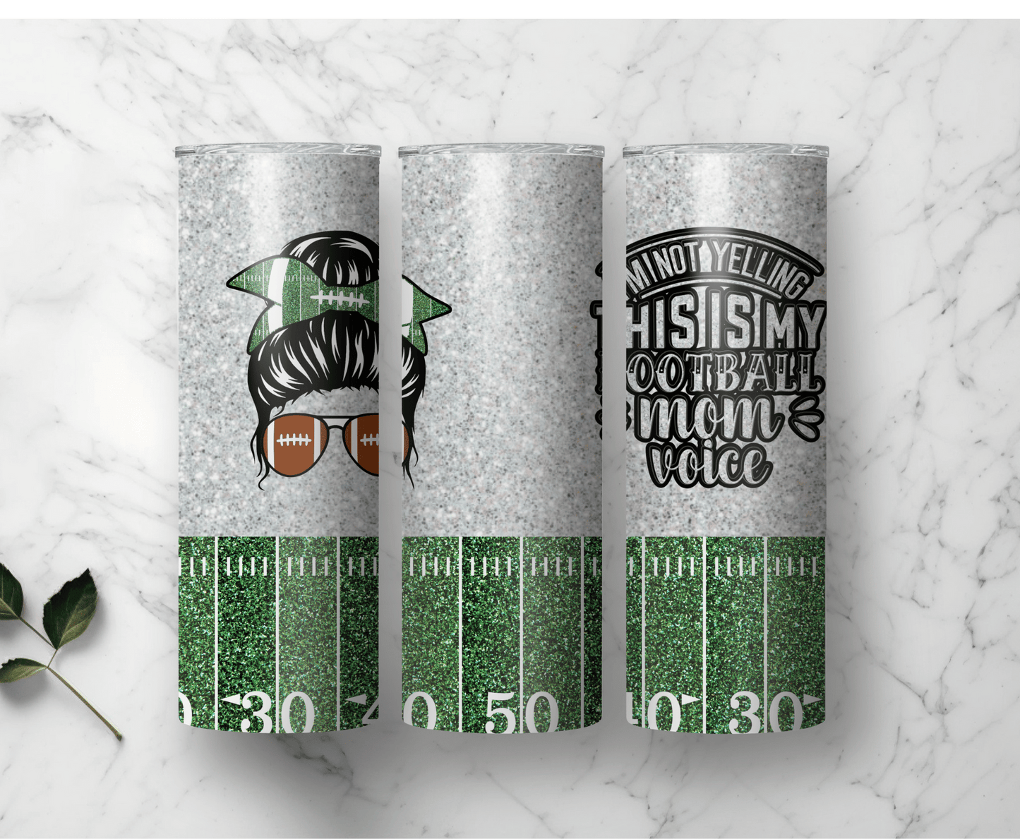 Football Mom | Sublimation Tumbler Transfer - Griffin Expressions