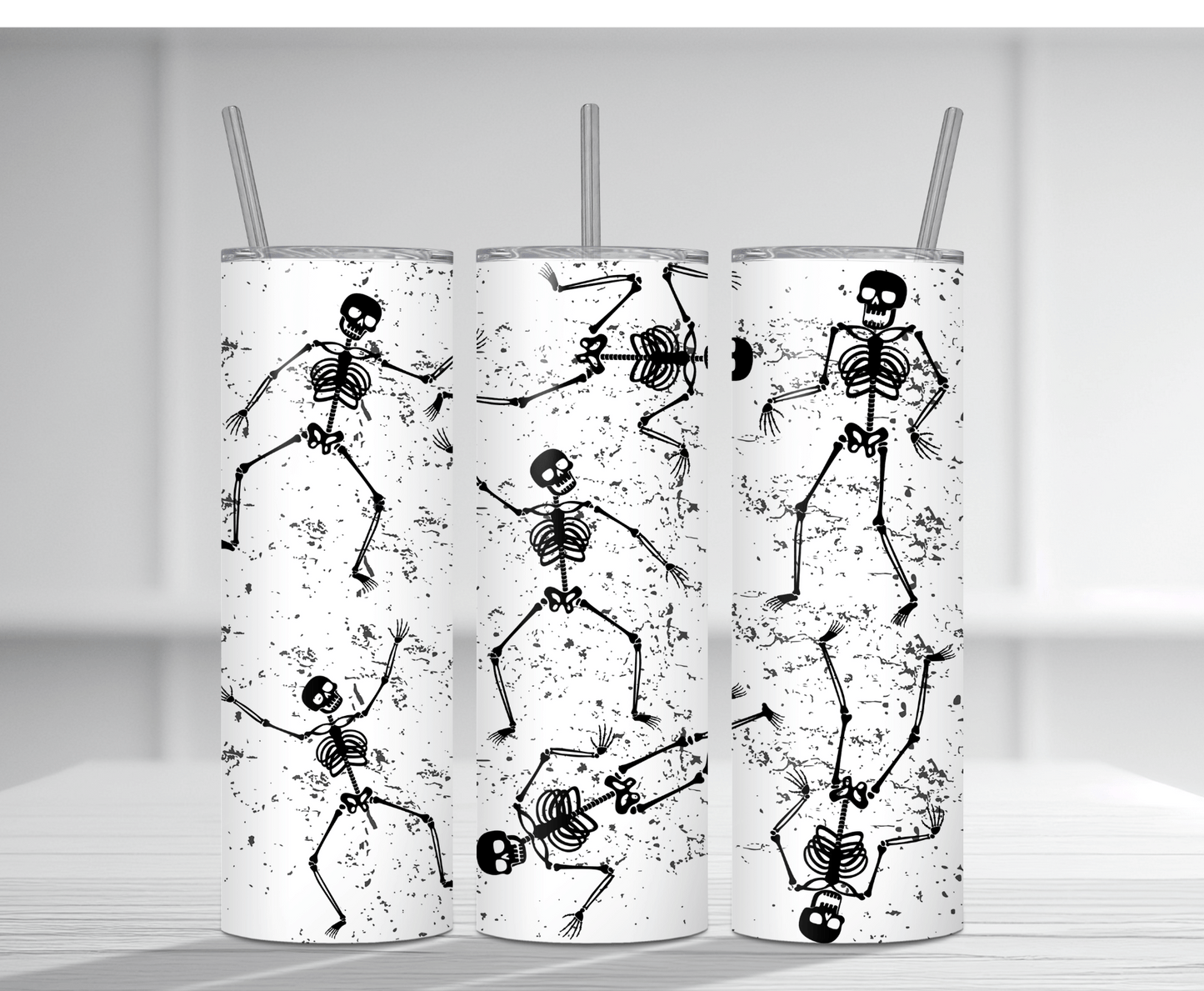 Dancing Skelly | Sublimation Tumbler Transfer