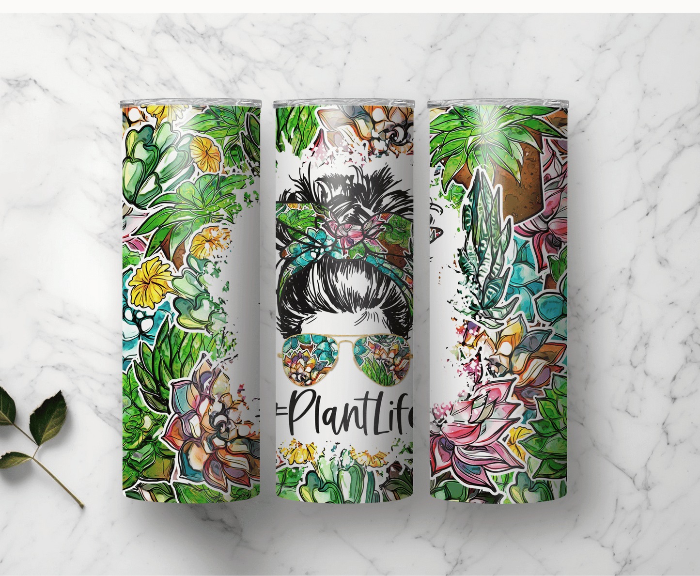 Plant Life | Sublimation Tumbler Transfer - Griffin Expressions