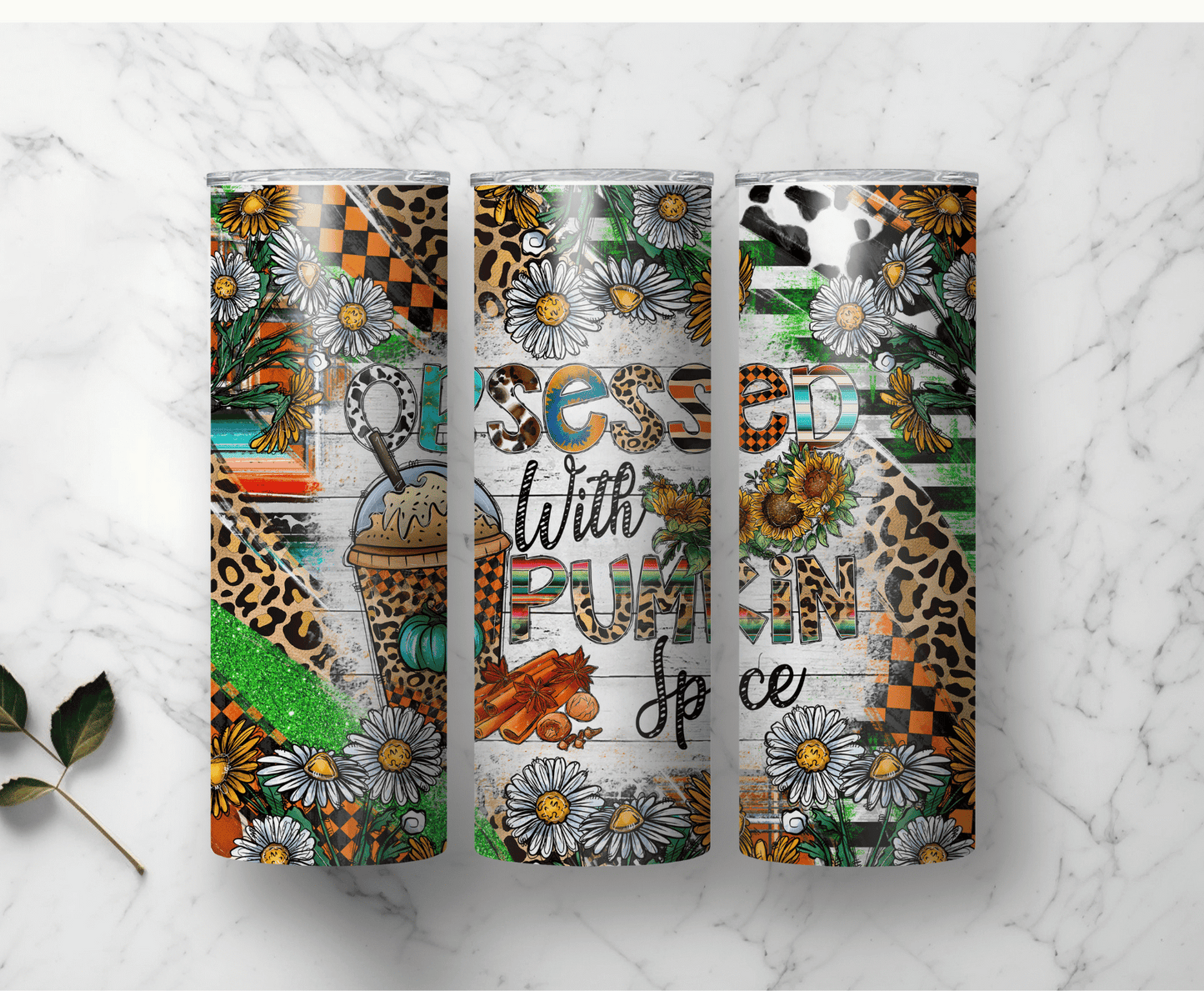 Obsessed With Pumpkin Spice | Sublimation Tumbler Transfer - Griffin Expressions
