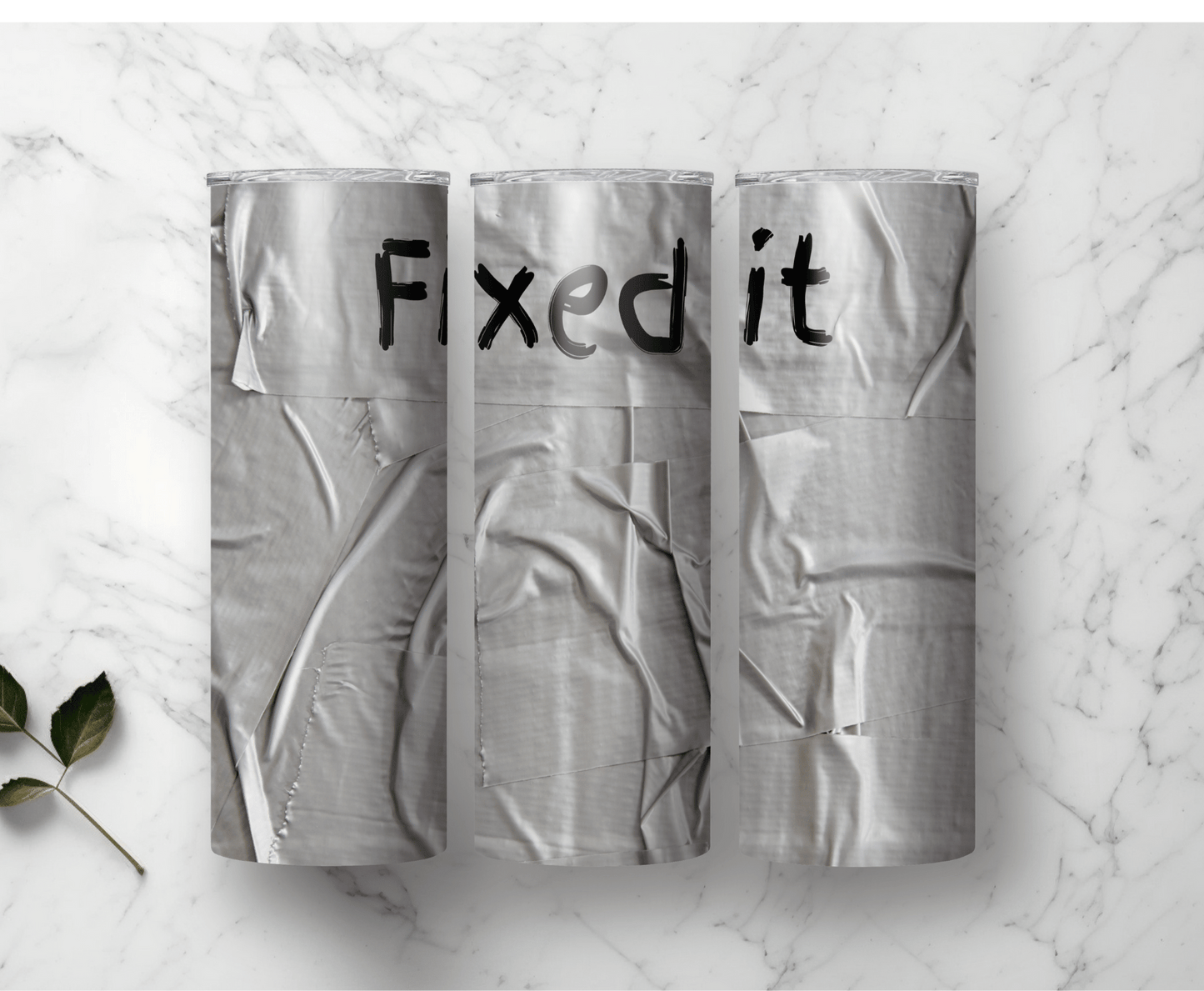 Fixed It Duct Tape | Sublimation Tumbler Transfer - Griffin Expressions