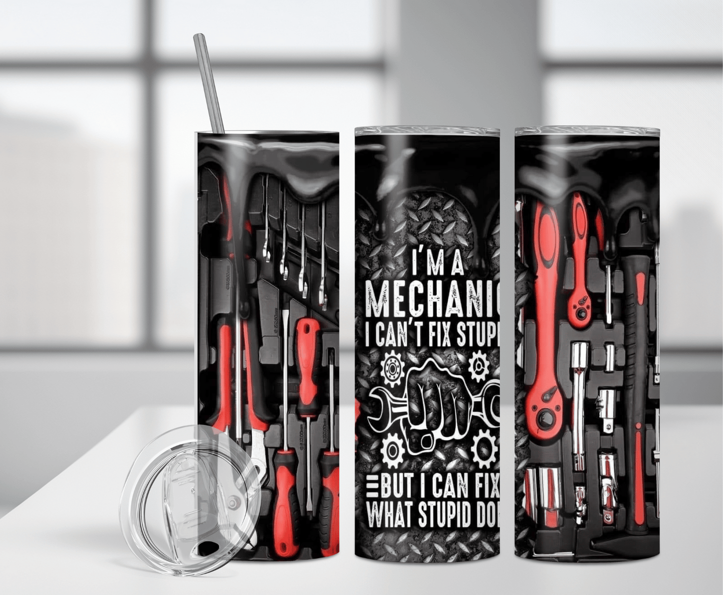Can't Fix Stupid | Sublimation Tumbler Transfer - Griffin Expressions