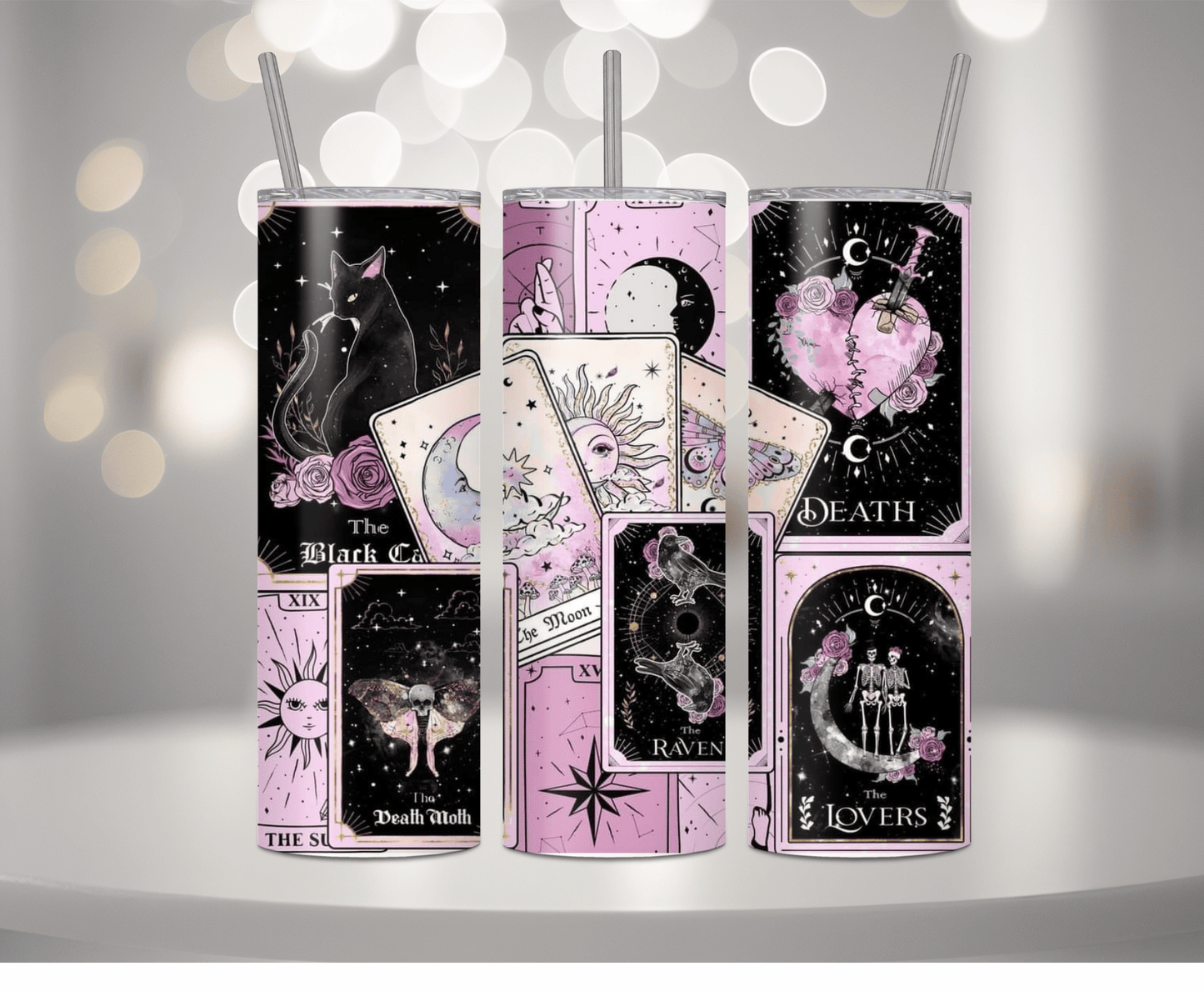Tarot Card | Sublimation Tumbler Transfer - Griffin Expressions