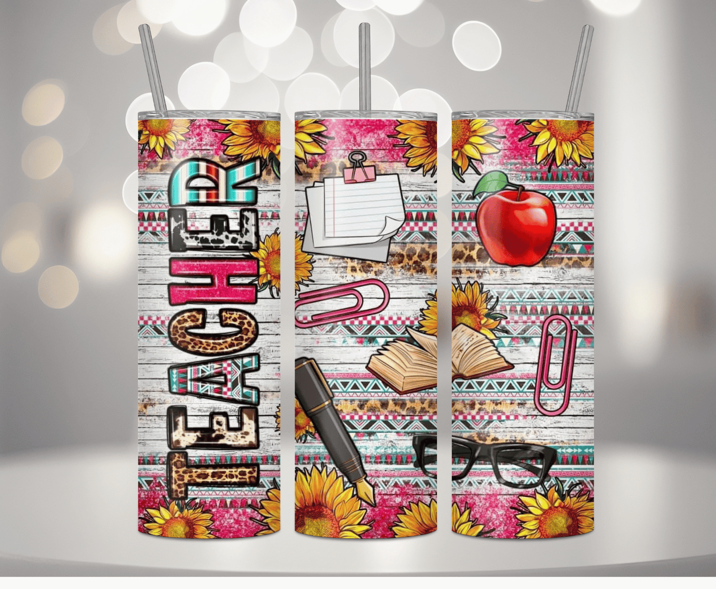 Teacher | Sublimation Tumbler Transfer - Griffin Expressions