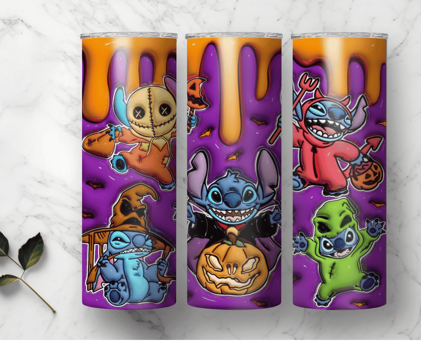 Halloween Stitchy | Sublimation Tumbler Transfer - Griffin Expressions