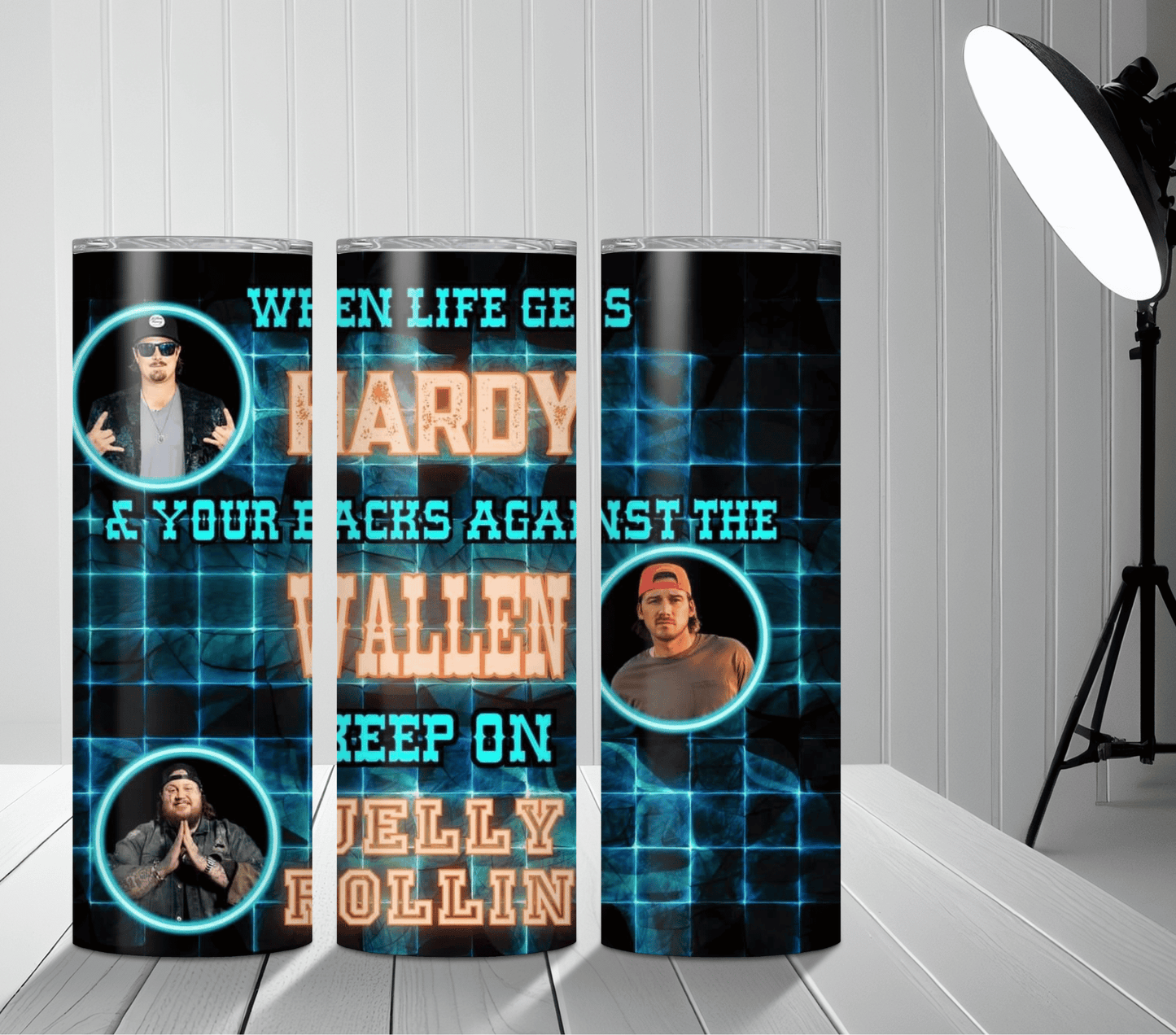 When Life Gets Hardy | Sublimation Tumbler Transfer - Griffin Expressions