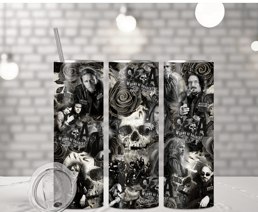 Sons Of Anarchy | Sublimation Tumbler Transfer