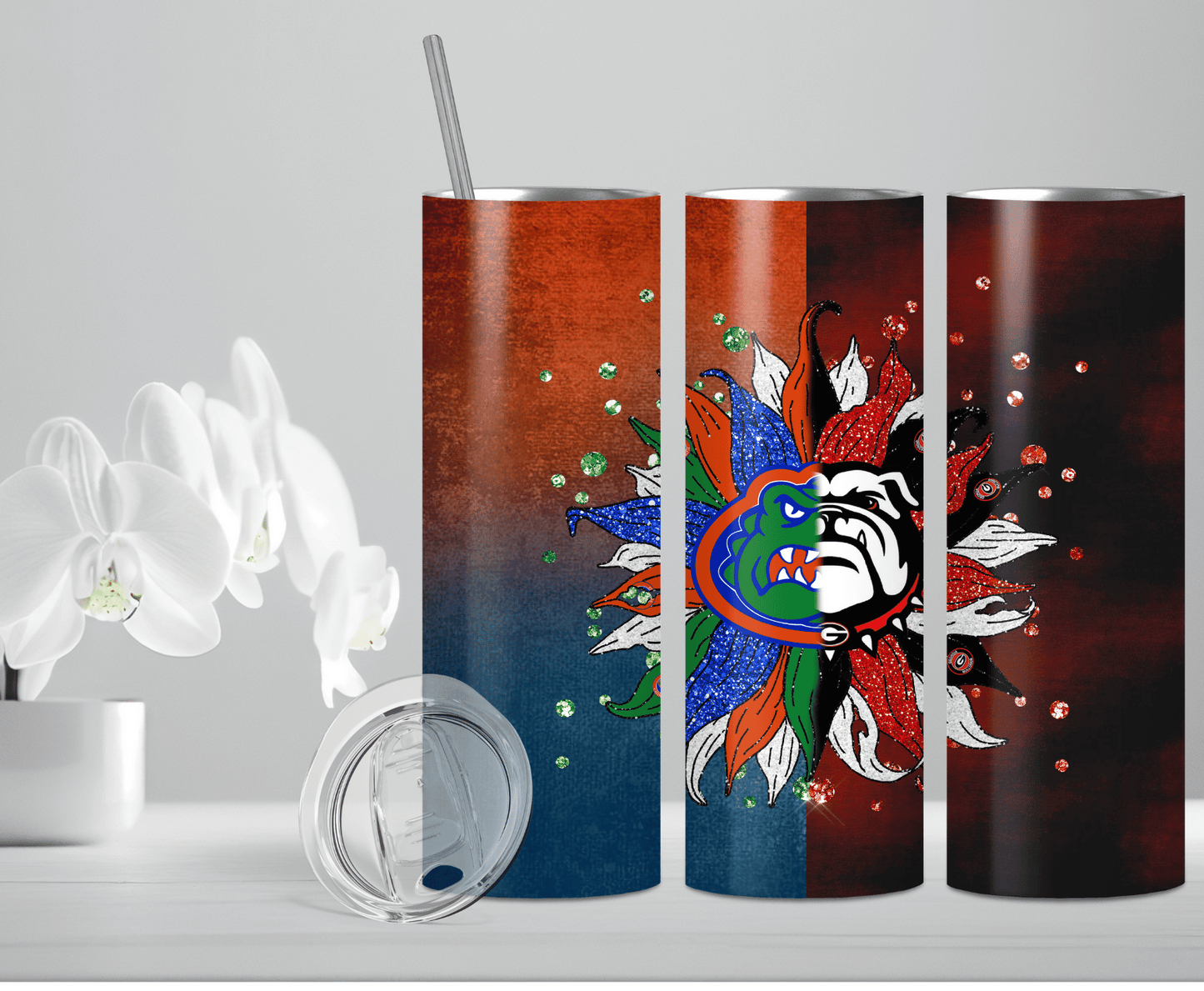 Fl vs Ga | Sublimation Tumbler Transfer - Griffin Expressions
