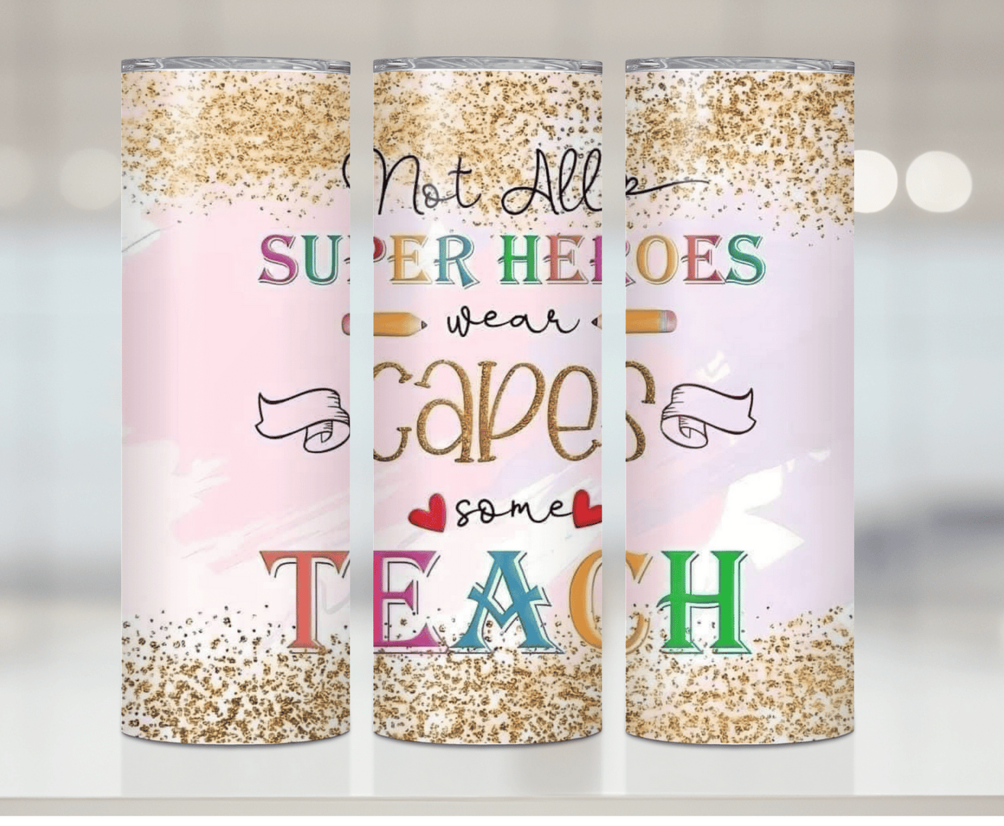 Super Heroes | Sublimation Tumbler Transfer - Griffin Expressions