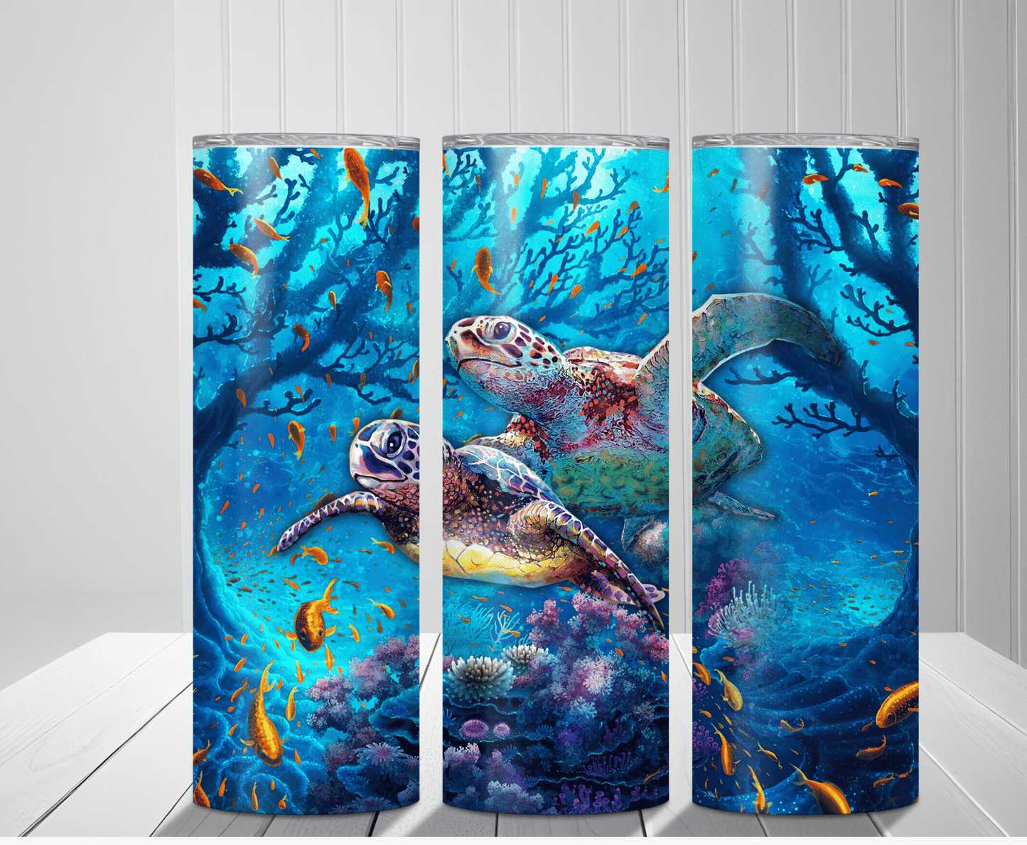 Under The Sea | Sublimation Tumbler Transfer - Griffin Expressions
