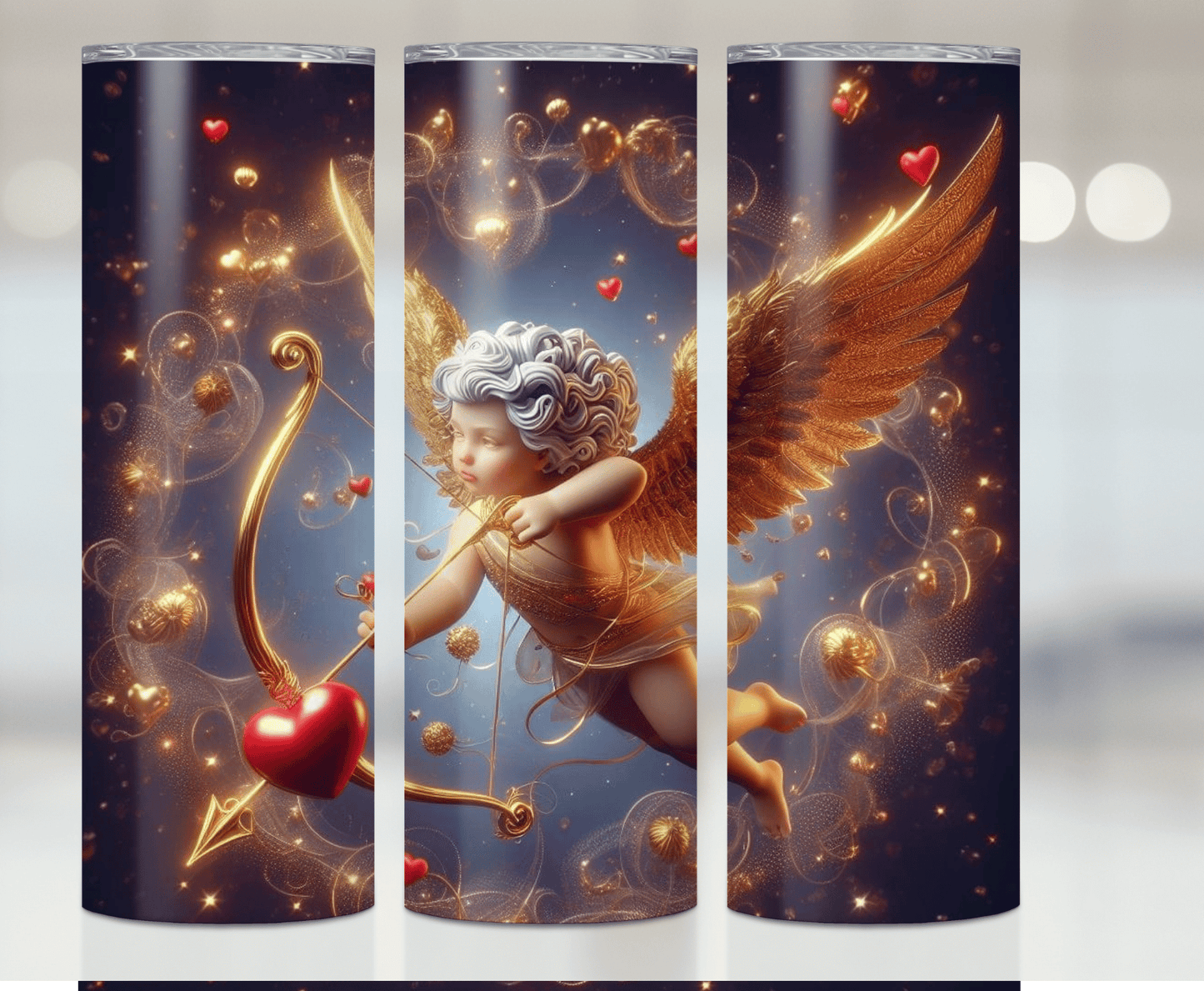 Angel Of Love | Sublimation Tumbler Transfer - Griffin Expressions