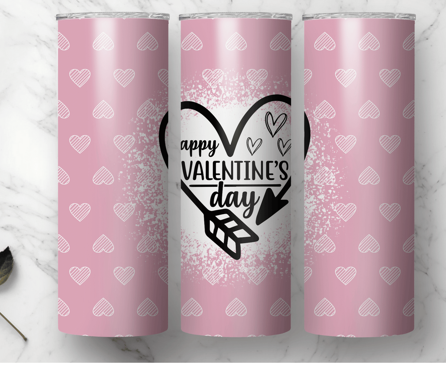 Happy Valentine's Day | Sublimation Tumbler Transfer - Griffin Expressions