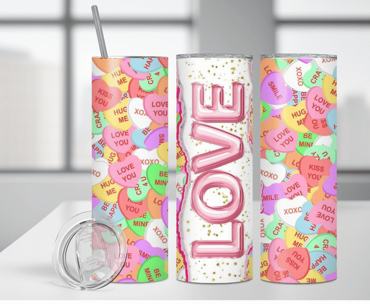 Love | Sublimation Tumbler Transfer - Griffin Expressions