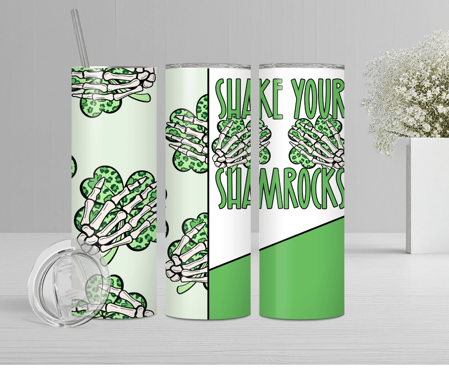 Shake Your Shamrocks | Sublimation Tumbler Transfer - Griffin Expressions