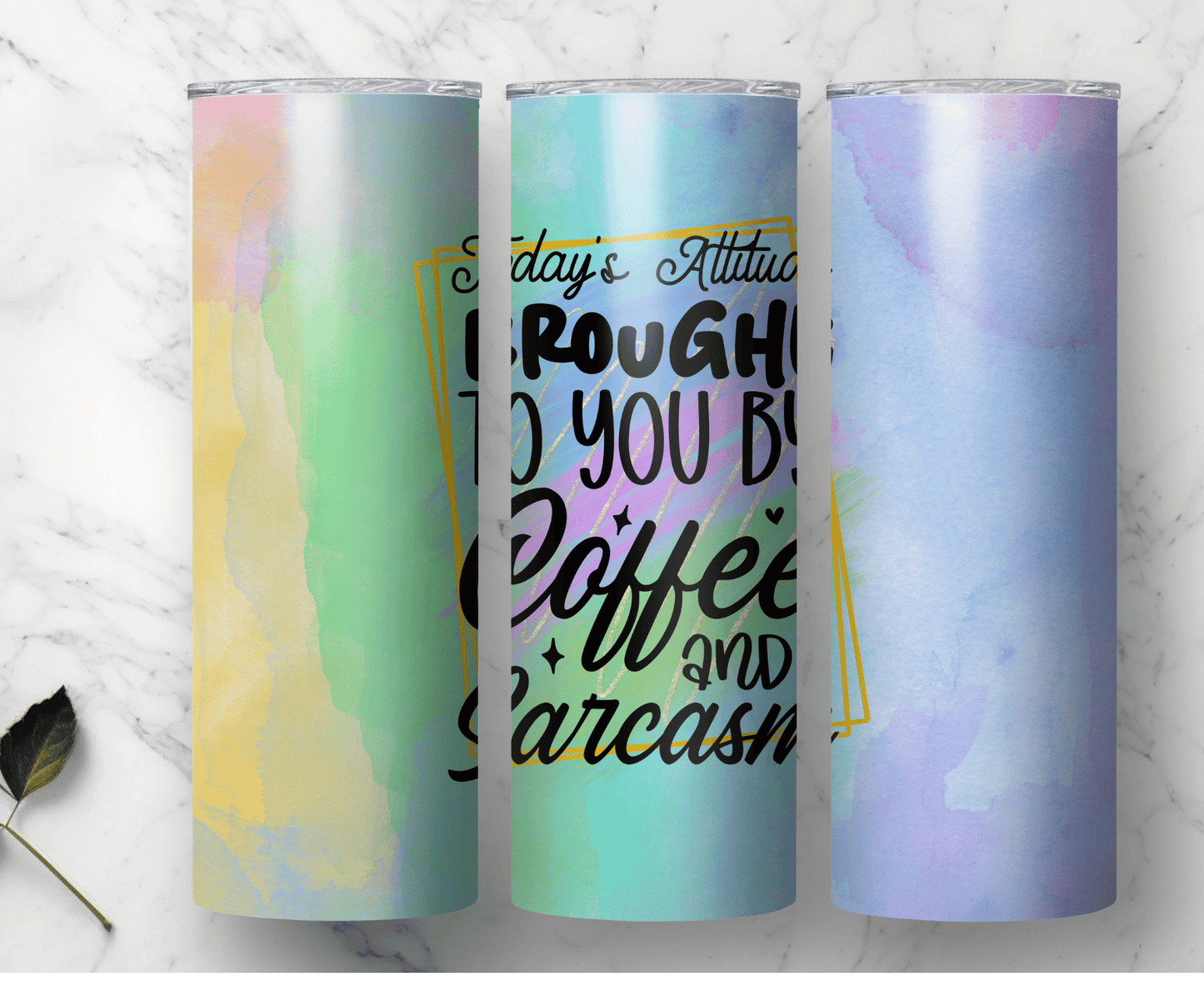 Today's Attitude | Sublimation Tumbler Transfer - Griffin Expressions