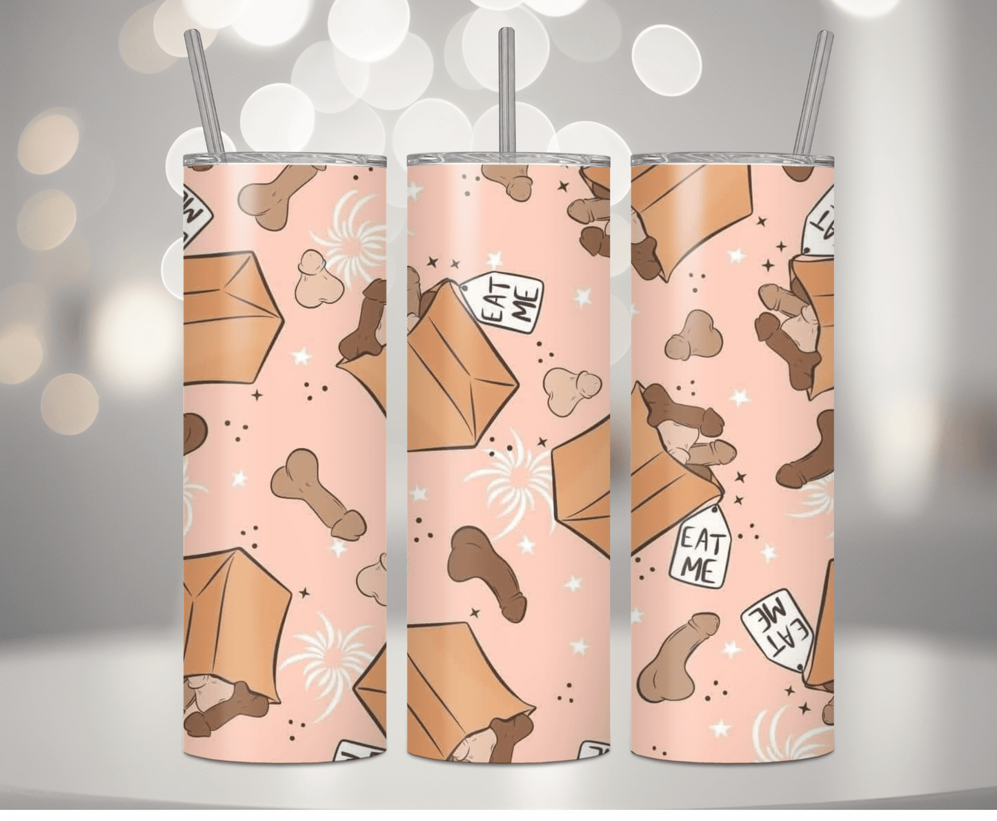 Eat A Bag Of Dicks | Sublimation Tumbler Transfer - Griffin Expressions