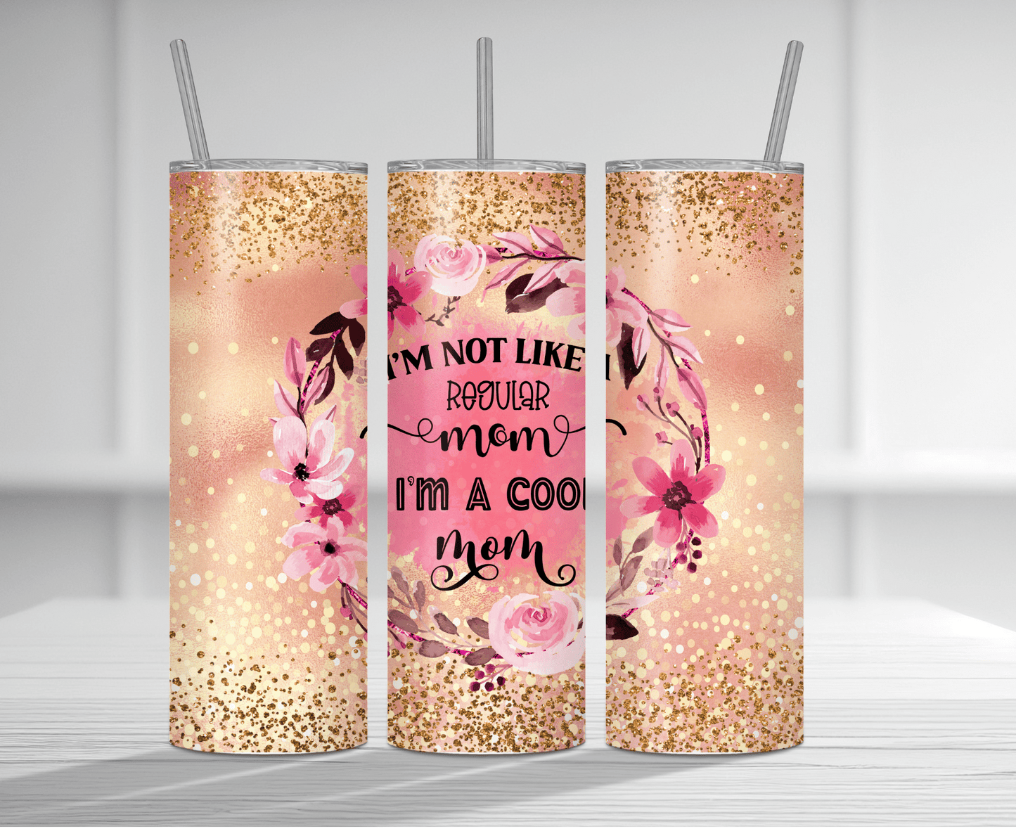 I'm A Cool Mom | Sublimation Tumbler Transfer - Griffin Expressions