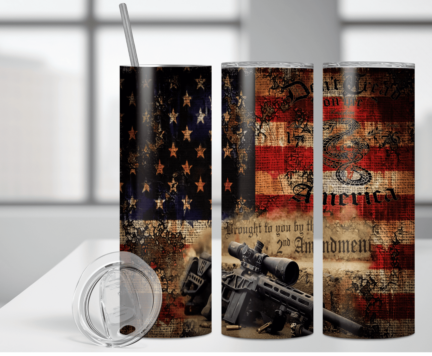 Don't Tread | Sublimation Tumbler Transfer - Griffin Expressions